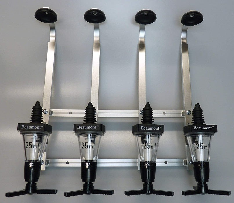 Beaumont Wall Bracket With Four Optic Dispensers (Commercial grade)