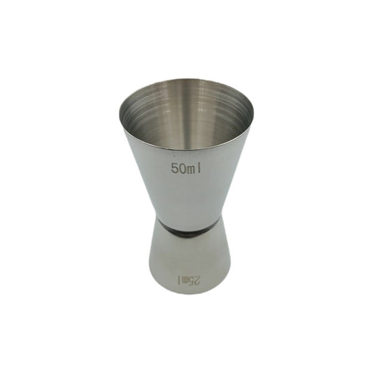 Double Tot Measure Stainless Steel 25/50ml