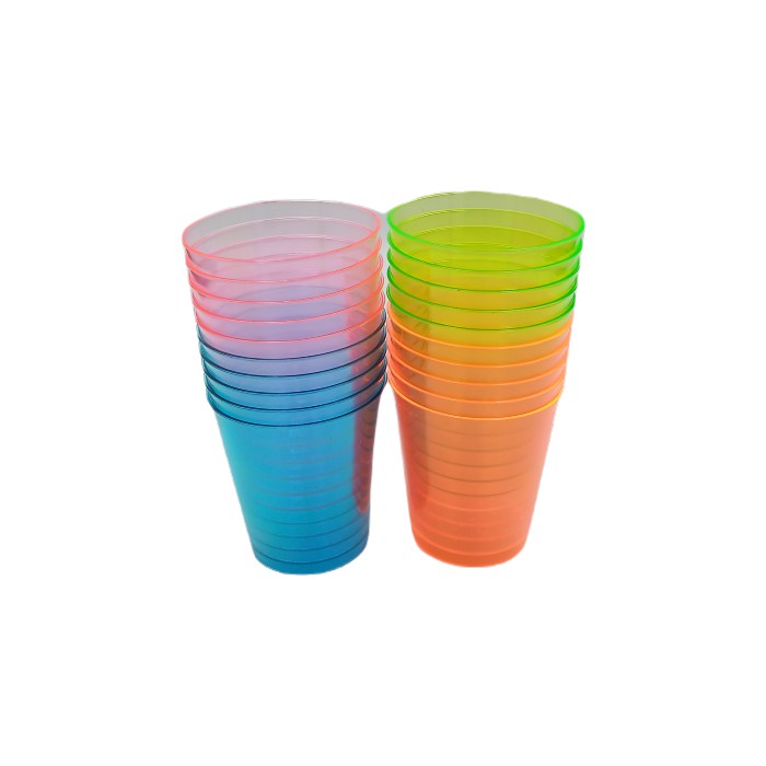 Shot Glasses Multicolor 50ml (20 pack)