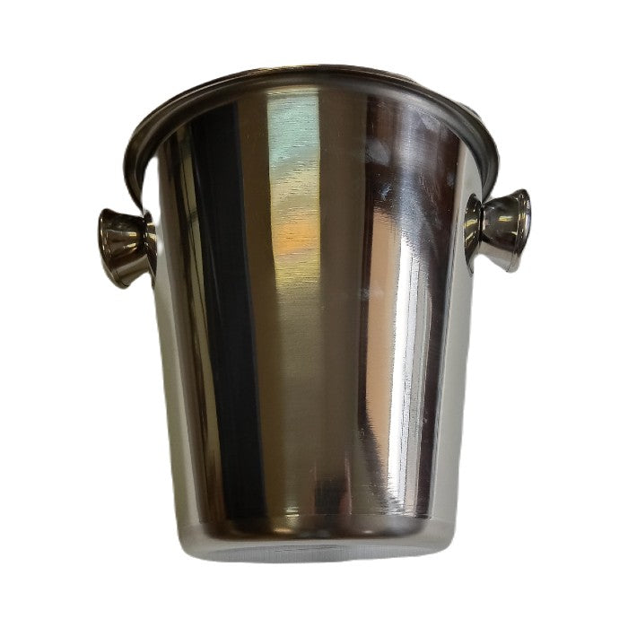 Stainless Steel Ice Bucket With Knobs
