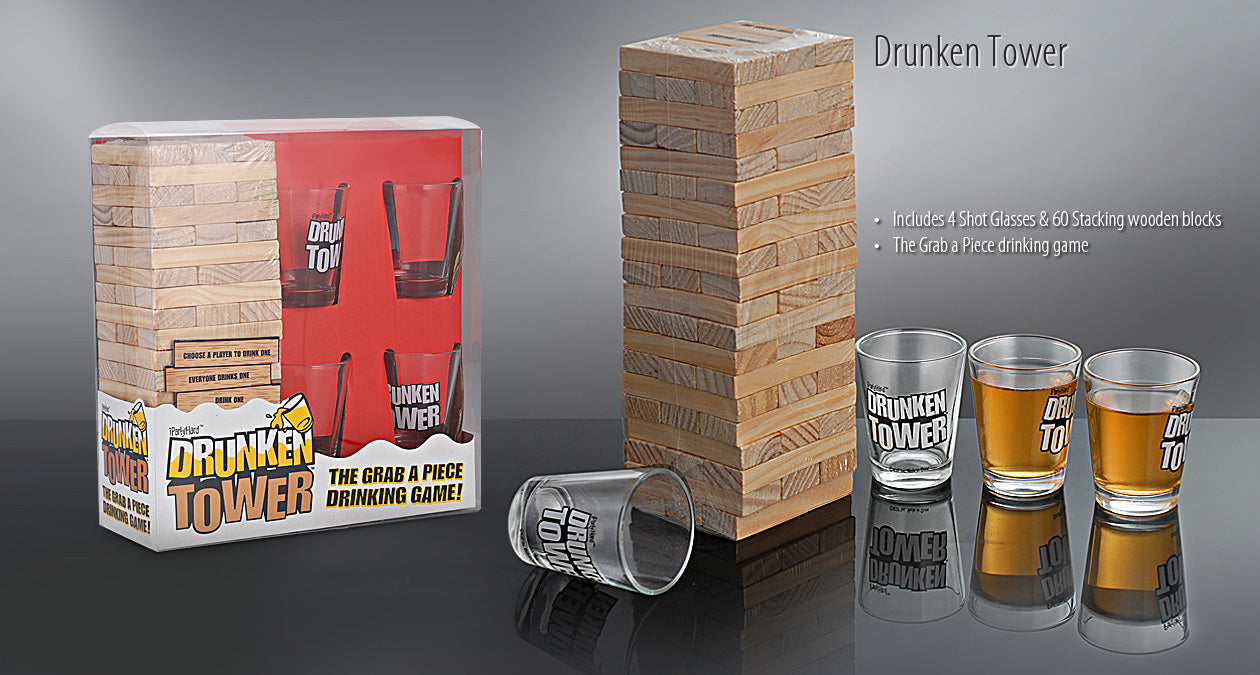 Drunken Tower Drinking Game freeshipping - Pubstuff 185.15