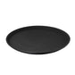 Black non-slip round serving tray (40cm)