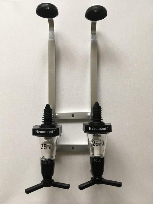  Beaumont Wall Bracket With Two Optic Dispensers (commercial) freeshipping - Pubstuff 740.00