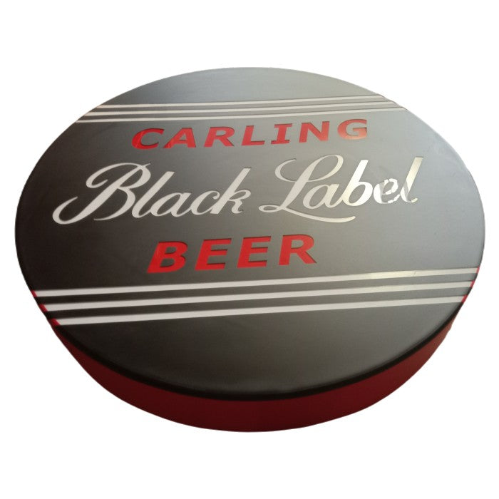 Carling Black Label Round LED Wall Mounted Light Box