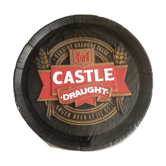 Castle Draught Barrel End Large - Delivery R130.00