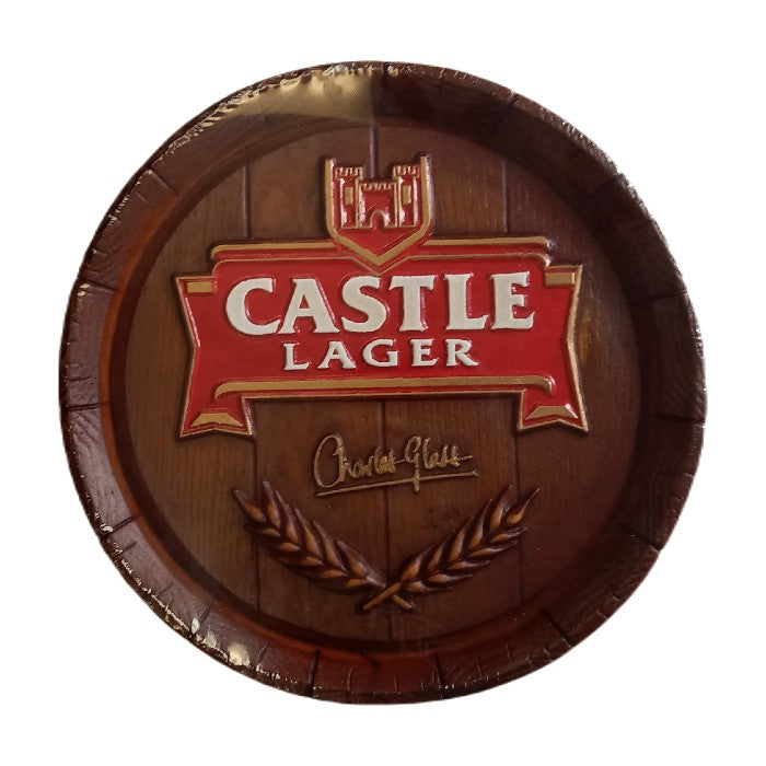 Castle Lager Barrel End (Large)