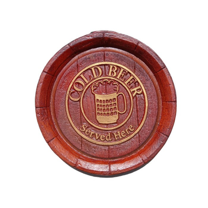 Cold Beer Barrel End (Small)