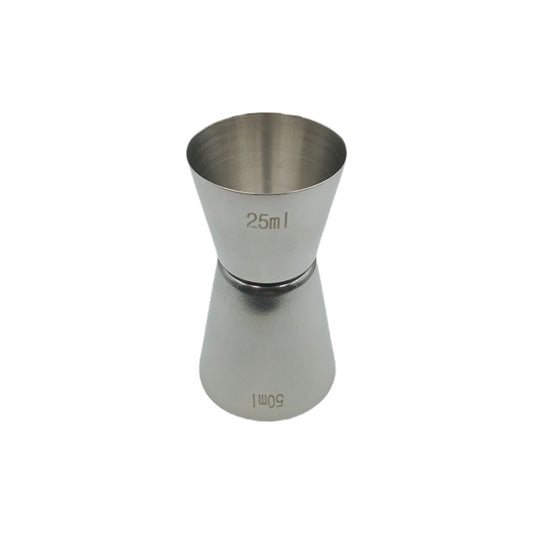 Double Tot Measure Stainless Steel 25/50ml