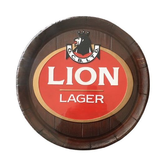 Lion Lager Barrel End