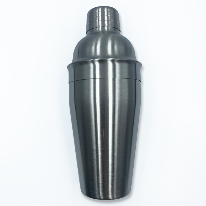 Stainless Steel Cocktail Shaker 500ml with lid and strainer
