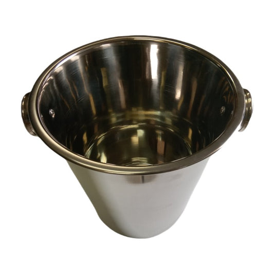 Stainless Steel Ice Bucket With Knobs