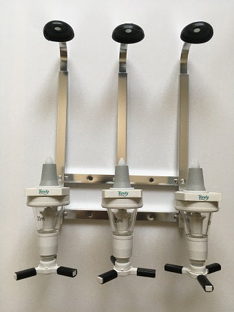  Wall Bracket with three optic dispensers (commercial grade) freeshipping - Pubstuff 879.75