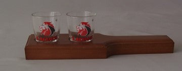  Lions Shot Glasses with Tray (2 Glasses) freeshipping - Pubstuff 51.75