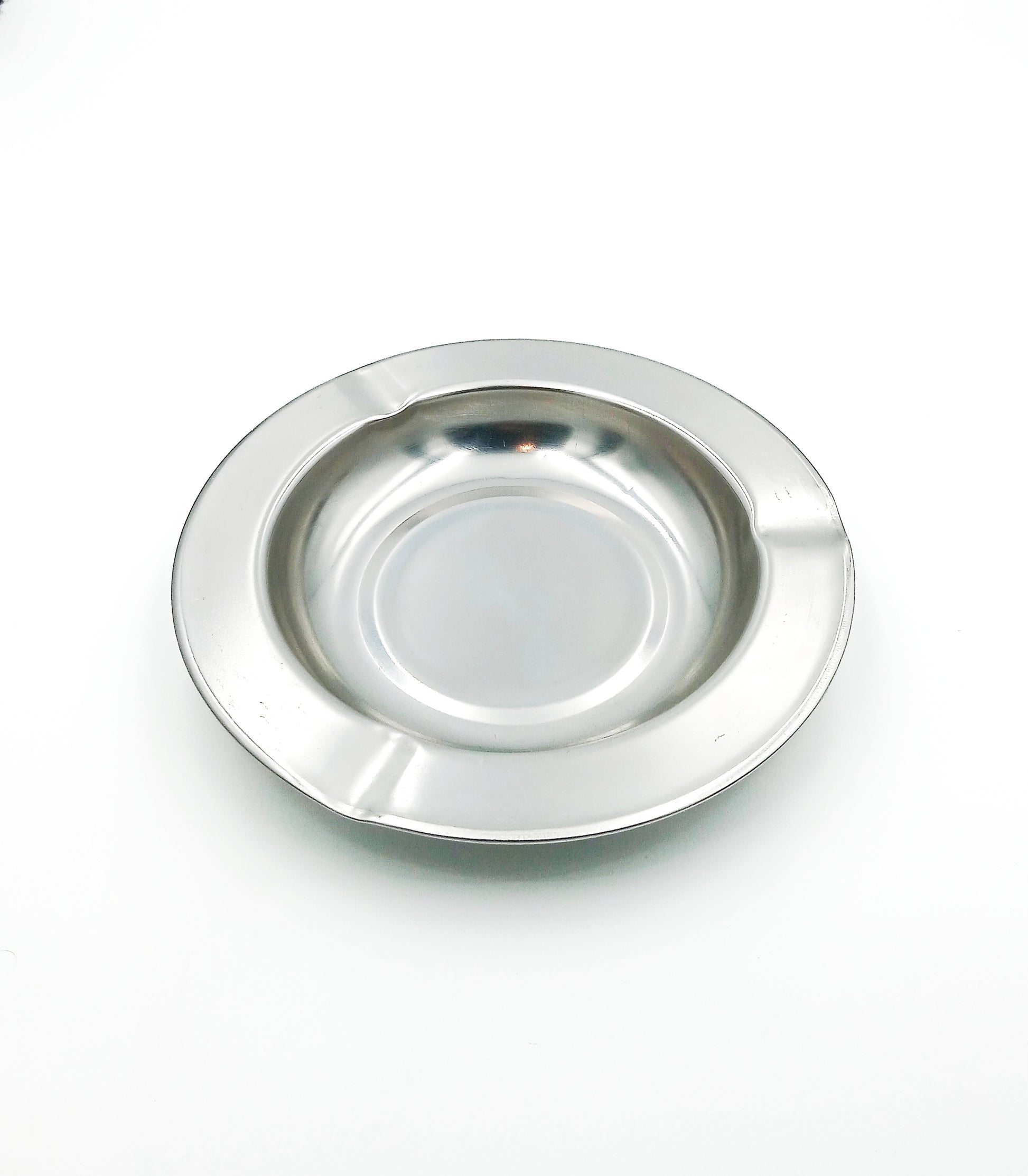 Stainless steel ashtray 12cm