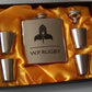  Western Province Hip Flask and Shooter Set freeshipping - Pubstuff 218.50