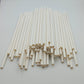 White paper straws 100pc